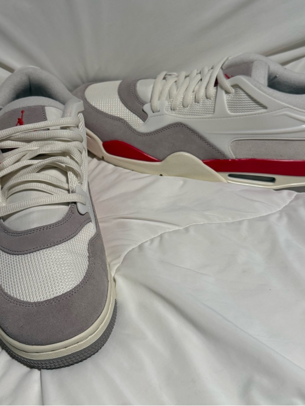 Air Jordan 4 RM "Fire Red” HF8126-100 men’s size 14